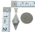 Genuine Sterling Silver Native American Village Or Pueblo Design Multicolor Pendant MX64317